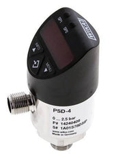 0 a 100bar Acero inoxidable Presostato electrónico Wika G1/4'' 1VDC Conector M12 de 4 pines IO-Link