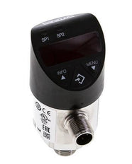 0 a 100bar Acero inoxidable Presostato electrónico Wika G1/4'' 1VDC Conector M12 de 4 pines IO-Link
