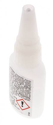 Loxeal Adhesivo Instantáneo 20ml Transparente 8-15s Tiempo de curado Superficies de metal, plástico y neopreno/bronce