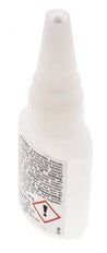 Loxeal Adhesivo Instantáneo 20ml Transparente 8-15s Tiempo de curado Superficies de metal, plástico y neopreno/bronce