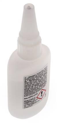 Loxeal Adhesivo Instantáneo 50ml Transparente 1-2s Tiempo de curado Superficies de metal, plástico y neopreno/bronce