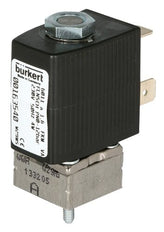 Electroválvula 20x20 mm Brida SFB NC Acero inoxidable FKM 0-12bar/174psi 24VDC Vacío 6011 137812
