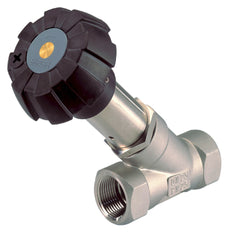 Válvula de Asiento Inclinado Extremo Soldado DN 40 Manual 2 Vías Acero Inoxidable - 2000 - 344594