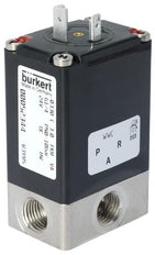 Electroválvula 3/2 vías G1/4'' Mezcla Acero inoxidable FKM -1-5bar/-15-73psi 24VDC Vacío 0330 20030876
