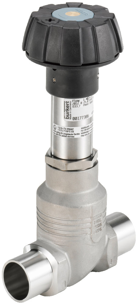 Válvula de Globo Manual de 2 Vías NPT 3/4'' de Acero Inoxidable - 2012 - 346374