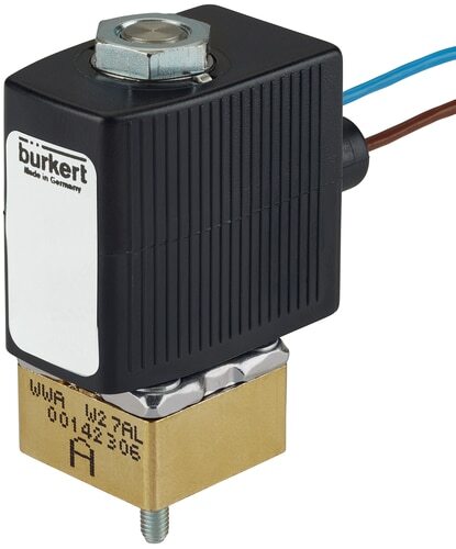 Electroválvula 20x20 mm SFB brida NC Latón FKM 0-3bar/44psi 24VDC 6011 240255