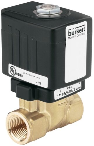 Válvula Solenoide Rc3/8'' NC Latón NBR 0-10bar/145psi 230VAC/DC Antigolpe De Ariete 6213 250755