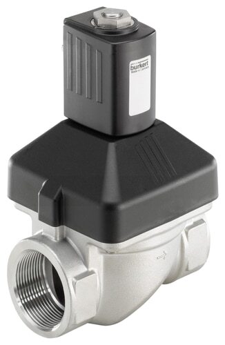 Válvula Solenoide G1'' NC Acero Inoxidable NBR 0-10bar/145psi 24VAC Antigolpe De Ariete 6213 249453