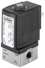 Electroválvula G1/4'' NC Acero inoxidable FKM 0-6bar/87psi 24VDC 6013 220198