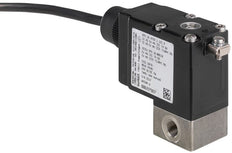 Electroválvula G1/4'' NC Acero inoxidable FKM -1-8bar/-15-116psi 12VDC 2873 255667