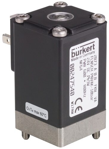 Electroválvula 32x32 mm Brida SFB NC Acero inoxidable FKM -1-3,5bar/-15-51psi 24VDC Oxígeno Libre de grasa/aceite 2873 255513