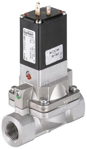 Electroválvula 50 mm Brida NC Latón EPDM 0,2-16bar/3-232psi 24VDC Antigolpe de ariete 5282 355262