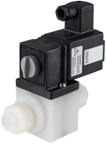 Electroválvula G1/2'' NC PVC FKM 0-1,5bar/22psi 12VDC Vacío 131 390341
