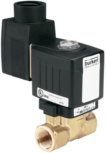 Válvula Solenoide NPT 2'' NC Latón FKM 0-10bar/145psi 120VAC Antigolpe De Ariete 6213 333927