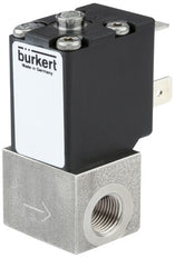 Electroválvula G1/8'' NC Acero inoxidable PCTFE -1-12bar/-15-174psi 24VDC 2871 286751