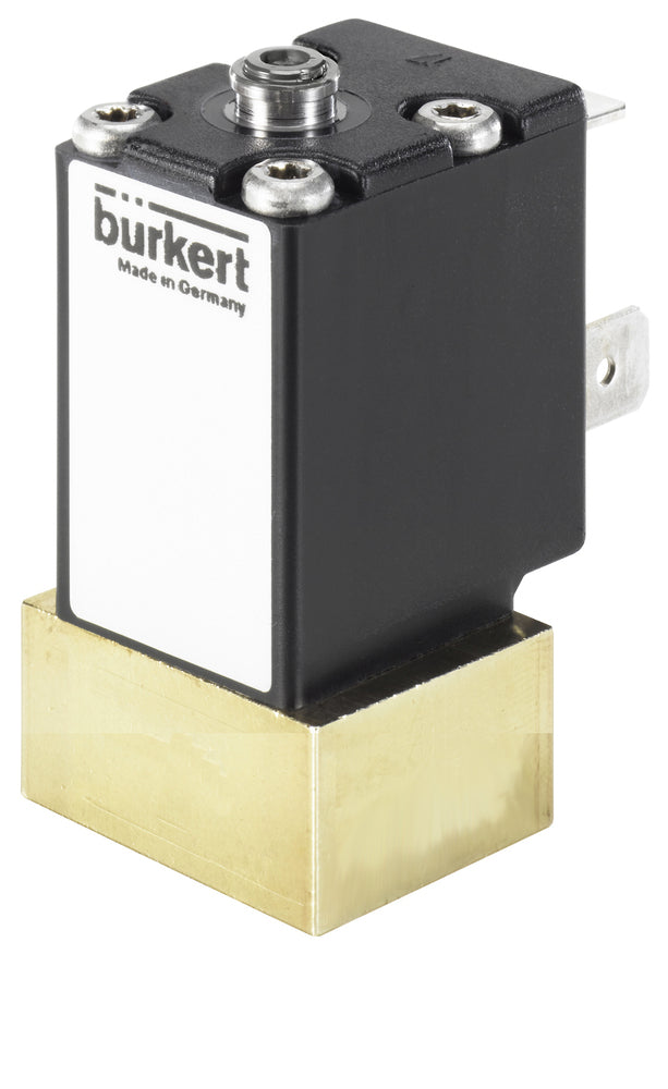 Válvula Solenoide 20x20mm SFB Brida NC Latón FKM -1-10bar/-15-145psi 24VDC 2871 259956