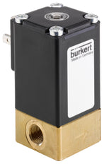 Válvula Solenoide G1/8'' NC Latón FKM -1-10bar/-15-145psi 12VDC 2873 293478