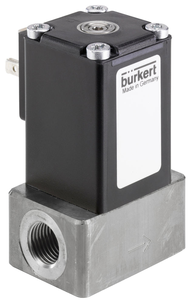 Válvula Solenoide G1/4'' NC Acero Inoxidable EPDM -1-8bar/-15-116psi 24VDC 2873 255661