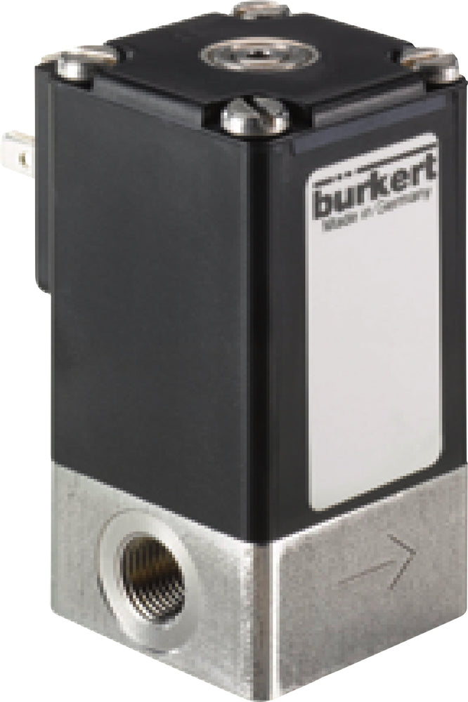Válvula Solenoide G1/8'' NC Acero Inoxidable FKM -1-8bar/-15-116psi 24VDC 2873 234311