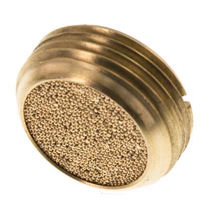 G3/4'' Silenciador Neumático Compacto de Bronce Sinterizado Hundiéndose