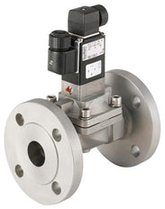 Válvula Solenoide 40 Mm Brida NC Hierro Fundido NBR 0.2-10Bar/3-145Psi 24VDC Antigolpe De Ariete 5282 296739