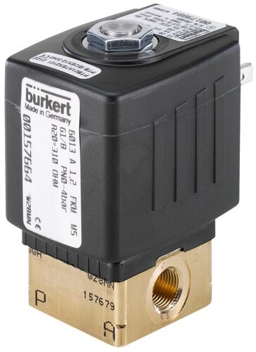 Electroválvula NC Latón FKM sin cuerpo 6013 256600