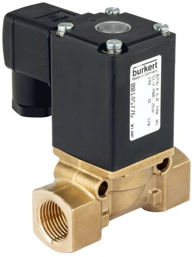 Electroválvula G1/4'' NC Latón FKM 0-10bar/145psi 110VDC Vacío 256 136616