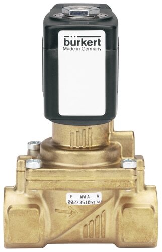 Válvula Solenoide NPT 1/2'' NC Latón FKM 0.2-16bar/3-232psi 24VDC Antigolpe De Ariete 6281 306547