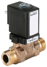 Válvula Solenoide G1/2'' Macho NC Bronce EPDM 0-10bar/145psi 24VDC Antigolpe De Ariete Agua Potable 6213 311670