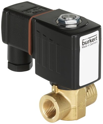 Electroválvula NPT 1/4'' NC Latón FKM 0-16bar/232psi 240VAC 6240 312941