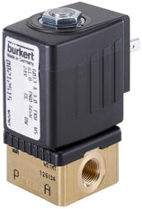 Electroválvula G1/4'' NO Latón FKM 0-8bar/116psi 12VDC Vacío 6013 334435