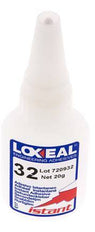 Loxeal Adhesivo Instantáneo 20ml Transparente 2-5s Tiempo de curado Metal, Plástico, Neopreno/Nbr, Epdm y Superficies de Caucho