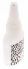 Loxeal Adhesivo Instantáneo 20ml Transparente 2-5s Tiempo de curado Metal, Plástico, Neopreno/Nbr, Epdm y Superficies de Caucho