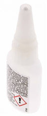 Loxeal Adhesivo Instantáneo 20ml Transparente 2-5s Tiempo de curado Metal, Plástico, Neopreno/Nbr, Epdm y Superficies de Caucho