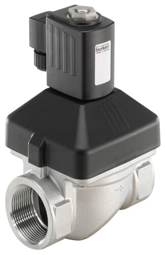 Válvula Solenoide NPT 2'' NC Acero Inoxidable EPDM 0-10bar/145psi 24VAC/DC Antigolpe De Ariete 6213 333935