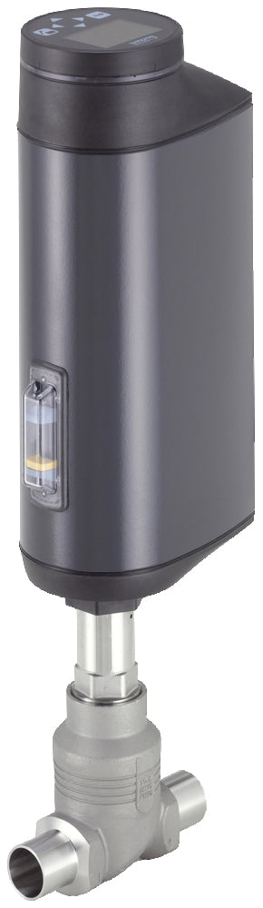 Válvula de Globo Eléctrica de Acero Inoxidable DN 15 Control de Procesos NC con Extremo Soldado - 3361 - 318265