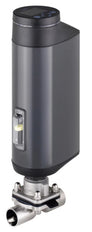 Válvula de Diafragma Eléctrica Acero Inoxidable Controlador de Posición DN 40 - 3363 - 365871
