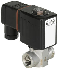 Electroválvula G1/4'' NC Acero inoxidable PCTFE 1-120bar/15-1740psi 24VDC 6240 320664