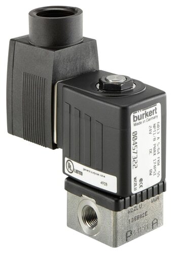 Electroválvula G1/4'' NC Acero inoxidable EPDM 0-1,5bar/22psi 24VDC 6013 225059