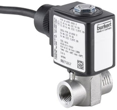 Electroválvula G1/2'' NC Acero inoxidable FKM 0-25bar/363psi 24VAC/DC ATEX 6240 380841