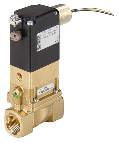 Válvula Solenoide G1'' NC Latón NBR 0.2-10bar/3-145psi 230VAC/DC Antigolpe De Ariete ATEX 5282 355233