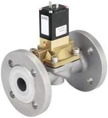 Válvula Solenoide 32 Mm Brida NC Latón NBR 0.2-10bar/3-145psi 24VDC Antigolpe De Ariete 5282 355269