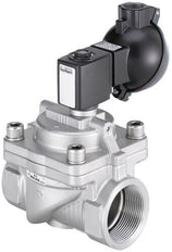 Válvula Solenoide G1/4'' NC Acero Inoxidable EPDM 0.2-16bar/3-232psi 24VAC/DC Antigolpe De Ariete ATEX 6281 360320