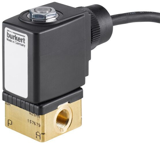 Electroválvula G1/8'' NC Latón EPDM 0-16bar/232psi 24VAC/DC 6013 365445