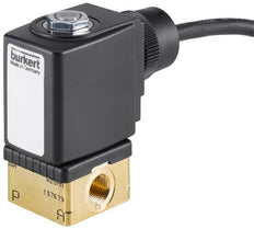 Electroválvula G1/8'' NC Latón EPDM 0-16bar/232psi 24VAC/DC 6013 365445