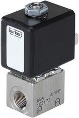 Electroválvula 3/2 vías G1/8'' NC Acero inoxidable FKM 0-11,5bar/167psi 24VDC 7012 390271
