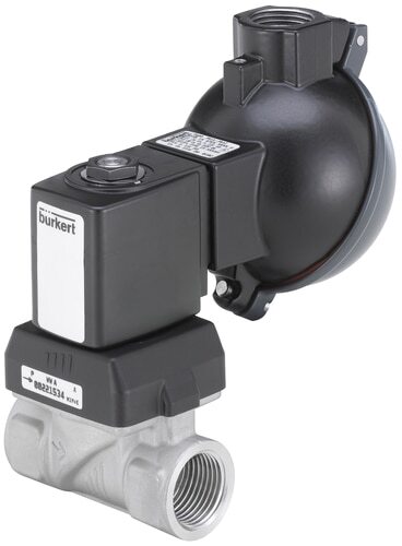 Válvula Solenoide G3/4'' NC Acero Inoxidable FKM 0.5-5bar/7-73psi 110VAC/DC Antigolpe De Ariete ATEX 6213 384121