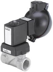 Válvula Solenoide G3/4'' NC Acero Inoxidable FKM 0.5-5bar/7-73psi 110VAC/DC Antigolpe De Ariete ATEX 6213 384121