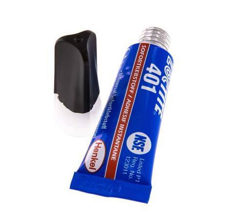 Loctite Adhesivo Instantáneo 3ml Transparente Tiempo de curado 3-11s Superficies de metal, plástico y caucho