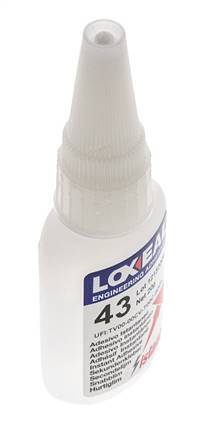 Loxeal Adhesivo Instantáneo 20ml Transparente 4-8s Tiempo de Curado Superficies Universales
